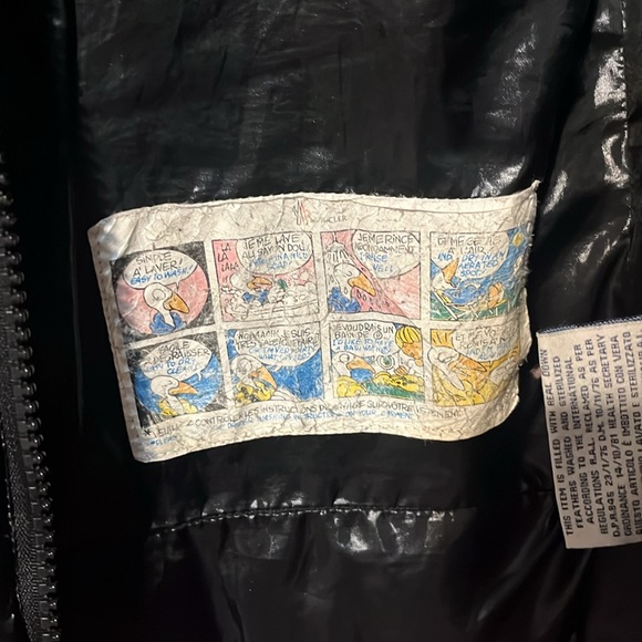 Moncler Shiny Black Quilted Jacket - Picture 4 of 5